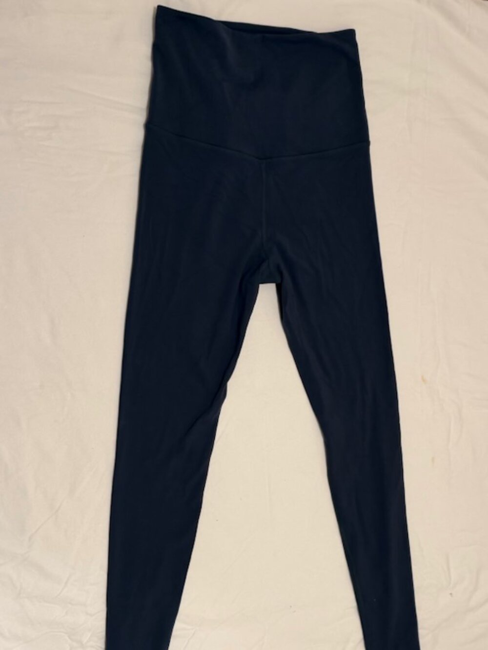 Girlfriend Collective High-Rise Leggings Navy Size S Recycled Nylon